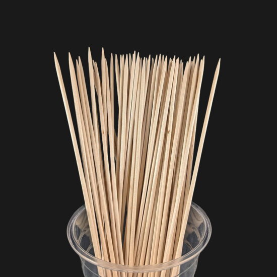337W 10in Kebab Skewer 250mm Wooden Kebab Skewer