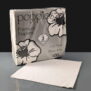 40cm White 3ply Napkin