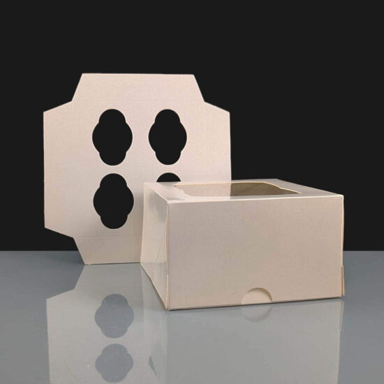 5 Cavity Mini Cupcake Boxes 5 Cavity Mini Cupcake Boxes