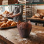Brown Tulip Muffin Case