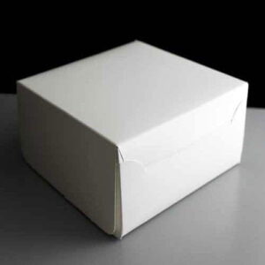 C0047 - Folding Cake Boxes - Plain 9x9x4