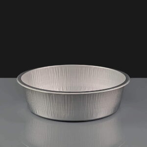 i2r 1200ml Silver Round Aluminium Bowls 196 x 55mm