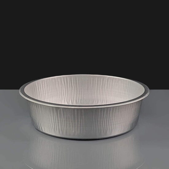 i2r 1200ml Silver Round Aluminium Bowls 196 x 55mm