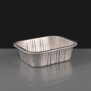i2r 500ml Silver Rectangular Aluminium Trays 150 x 125 x 45mm