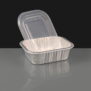 i2r 500ml Silver Rectangular Aluminium Trays 150 x 125 x 45mm