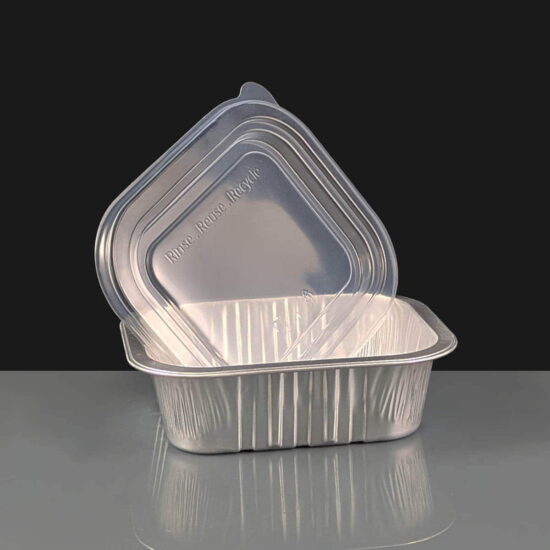i2r Clear Rectangular Plastic Lids for 500ml Trays i2r Clear Rectangular Plastic Lids for 500ml Trays