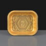 i2r 500ml Black / Gold Rectangular Foil Trays