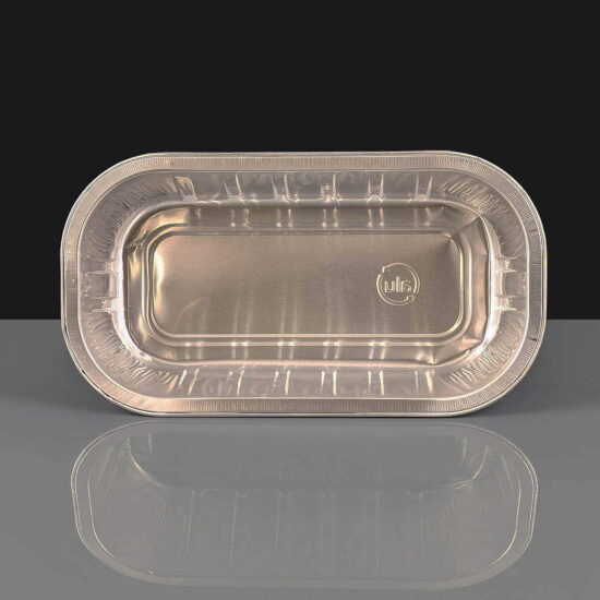 i2r 670ml Silver Rectangular Aluminium Containers 150 x 125 x 45mm i2r 670ml Silver Rectangular Aluminium Containers 150 x 125 x 45mm