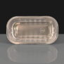 i2r 670ml Silver Rectangular Aluminium Containers 150 x 125 x 45mm