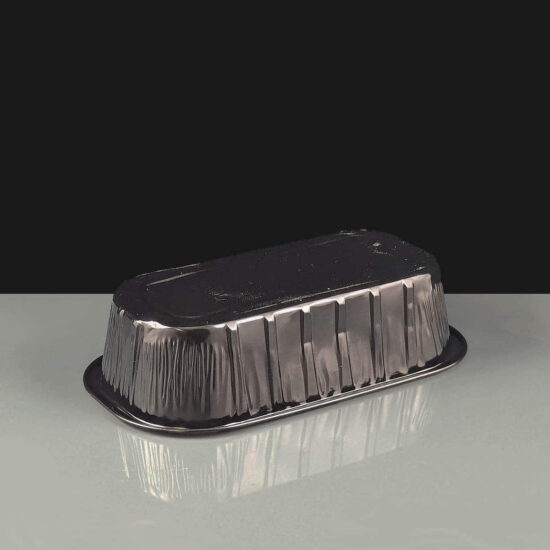 i2r 670ml Black / Gold Rectangular Aluminium Containers 198 x 108 x 50mm i2r 670ml Black / Gold Rectangular Aluminium Containers 198 x 108 x 50mm
