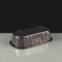 i2r 670ml Black / Gold Rectangular Aluminium Containers 198 x 108 x 50mm
