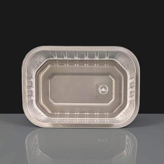 i2r 1000ml Silver Rectangular Aluminium Containers i2r 1000ml Silver Rectangular Aluminium Containers