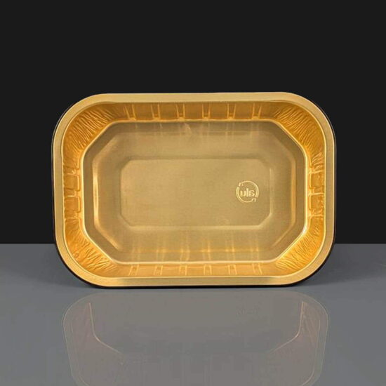 i2r 1000ml Black / Gold Rectangular Aluminium Containers i2r 1000ml Black / Gold Rectangular Aluminium Containers