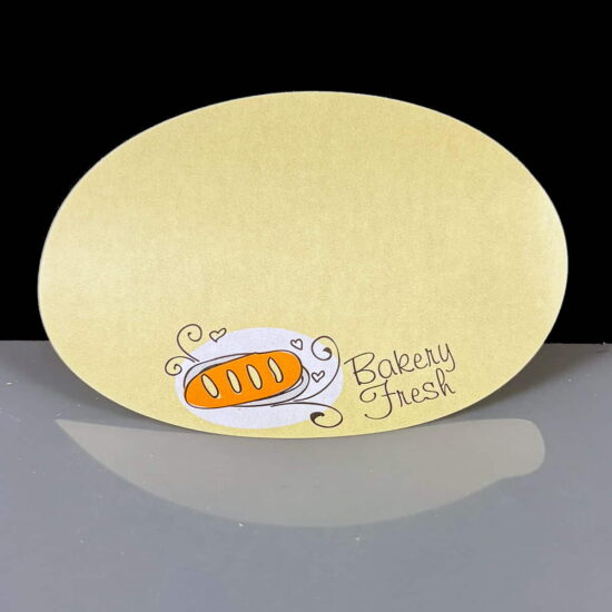 Bakery Fresh Cream Food Packaging Labels
