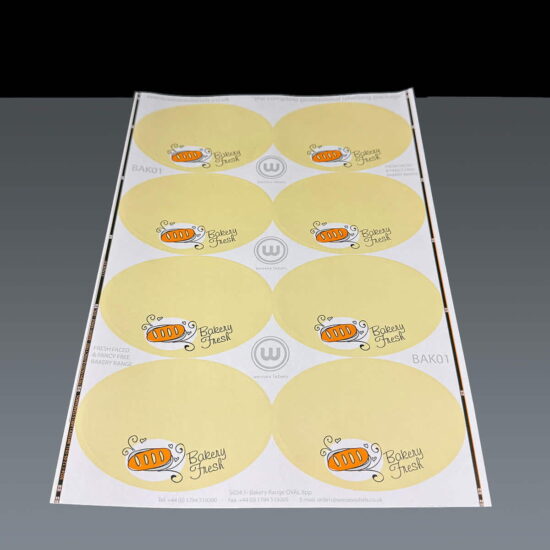 Bakery Fresh Cream Food Packaging Labels Bakery Fresh Cream Food Packaging Labels