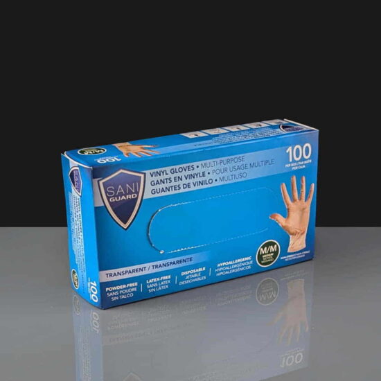Clear Nitrile Gloves - Powder Free - Medium Clear Nitrile Gloves - Powder Free - Medium