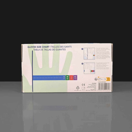Medium Blue Powder Free Vinyl Gloves Medium Blue Powder Free Vinyl Gloves