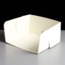 Folding White Swedish Cake Tray - Plain 5x4.5x2.5