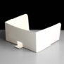 Folding White Swedish Open Bakery Tray Back