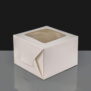 Windowed Cake Box with Christmas Cake