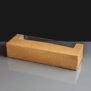Windowed Kraft Pie or Tart Boxes 9x3x4