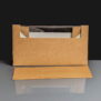 Windowed Kraft Pie or Tart Boxes 9x3x3