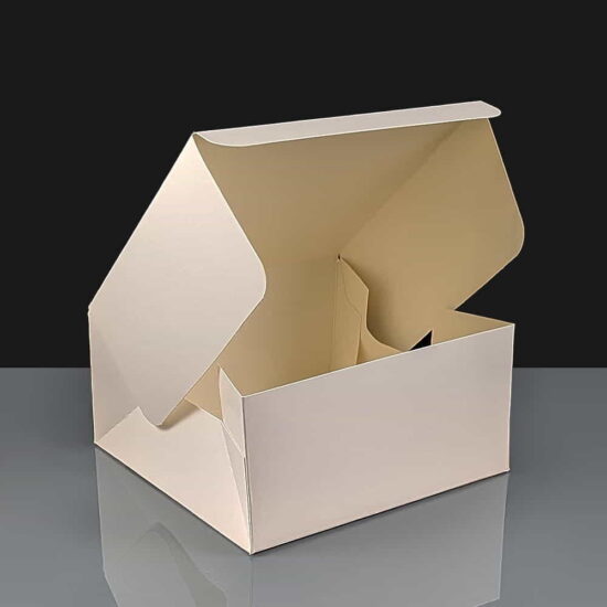 C0031 - Quick Service Cake Boxes - Plain 6x6x4 C0031 - Quick Service Cake Boxes - Plain 6x6x4