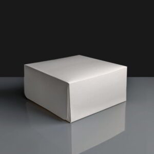 C0035 - Quick Service Cake Boxes - Plain 8x8x3