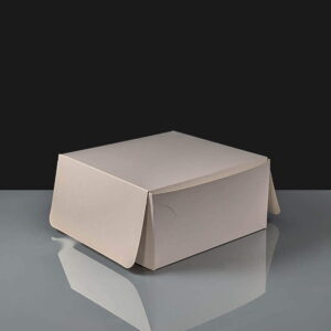 C0041 - Folding Cake Boxes - Plain 6x6x3