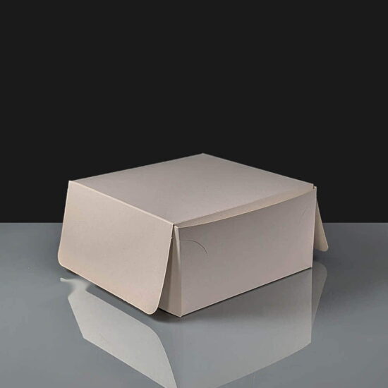 C0041 - Folding Cake Boxes - Plain 6x6x3