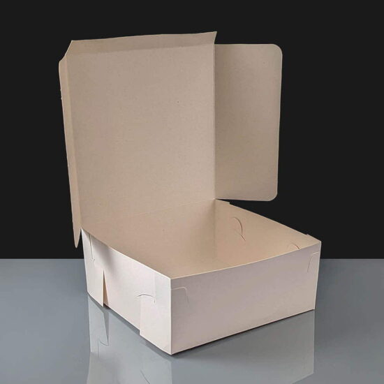 C0043 - Folding Cake Boxes - Plain 7x7x6 C0043 - Folding Cake Boxes - Plain 7x7x6