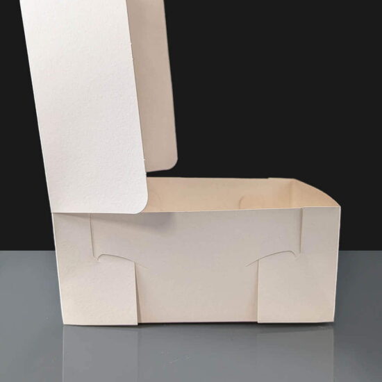 C0043 - Folding Cake Boxes - Plain 7x7x4 C0043 - Folding Cake Boxes - Plain 7x7x4