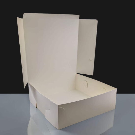 C0051 - Folding Cake Boxes - Plain 12 x12 x 5 C0051 - Folding Cake Boxes - Plain 12 x12 x 5