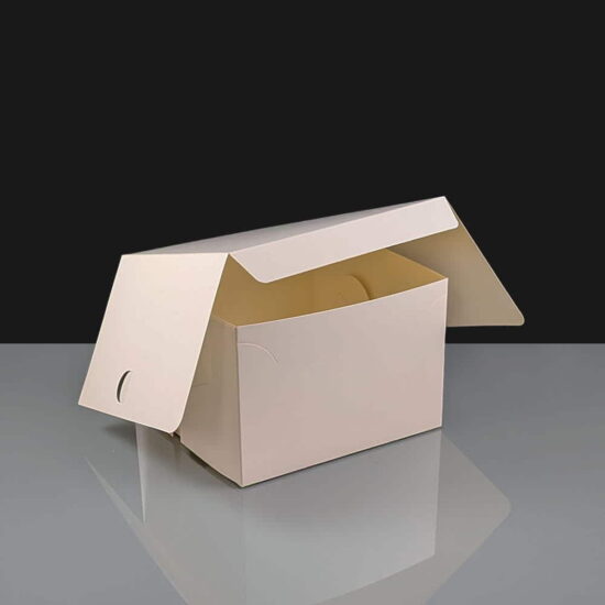 C0052 - Folding Cake Boxes - Plain 6 x 6 x 7 C0052 - Folding Cake Boxes - Plain 6 x 6 x 7
