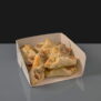 Folding White Swedish Cake Tray - Plain 6x6x2.10