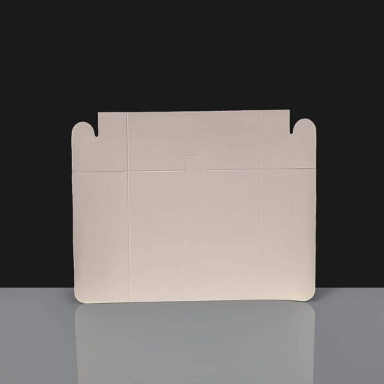 Folding White Swedish Cake Tray - Plain 6x6x2.7 Folding White Swedish Cake Tray - Plain 6x6x2.7