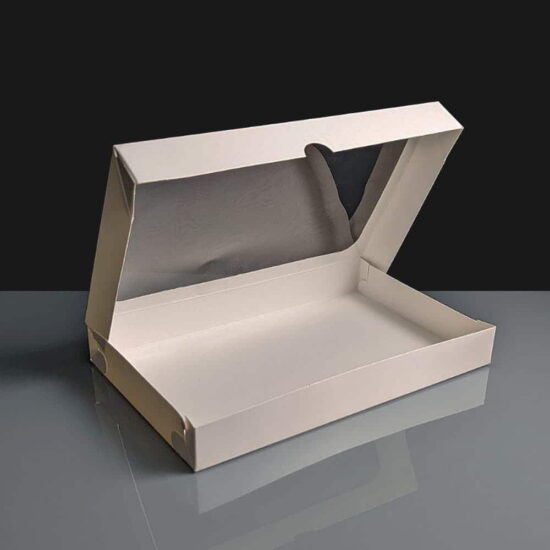 White Windowed Cookie Boxes - 9.5 x6 x 1.5" White Windowed Cookie Boxes - 9.5 x6 x 1.5"