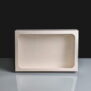 White Windowed Cookie Boxes - 9.5 x6 x 1.5"