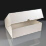 White Windowed Cookie Boxes - 10 x 7  x 2.5"