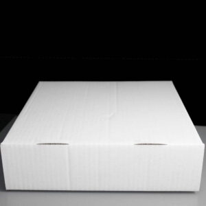 Shallow Heavy Duty Folding Cake Box 10.5 x10.5 x 3"