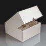 C0597 - Windowed Cake Boxes with 4 Cavity Insert