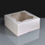 C0597 - Windowed Cake Boxes with 4 Cavity Insert