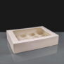 C0599 - Windowed Cake Boxes with 12 Cavity Insert