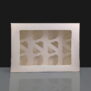 C0599 - Windowed Cake Boxes with 12 Cavity Insert