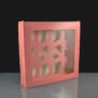 12 Cavity Pink Cupcake Box