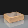 Small Kraft Windowed Box