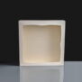 White Windowed Cake Boxes - 10x10x2"