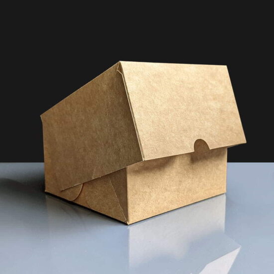 Kraft Windowed Cake Boxes -5 x5 x3" Kraft Windowed Cake Boxes -5 x5 x3"
