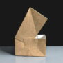 Kraft Windowed Cake Boxes -5 x5 x3"