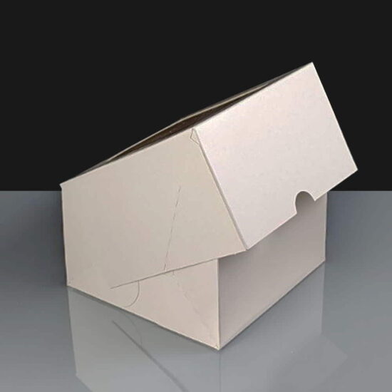 White Windowed Cake Boxes - 5x5x3" White Windowed Cake Boxes - 5x5x3"